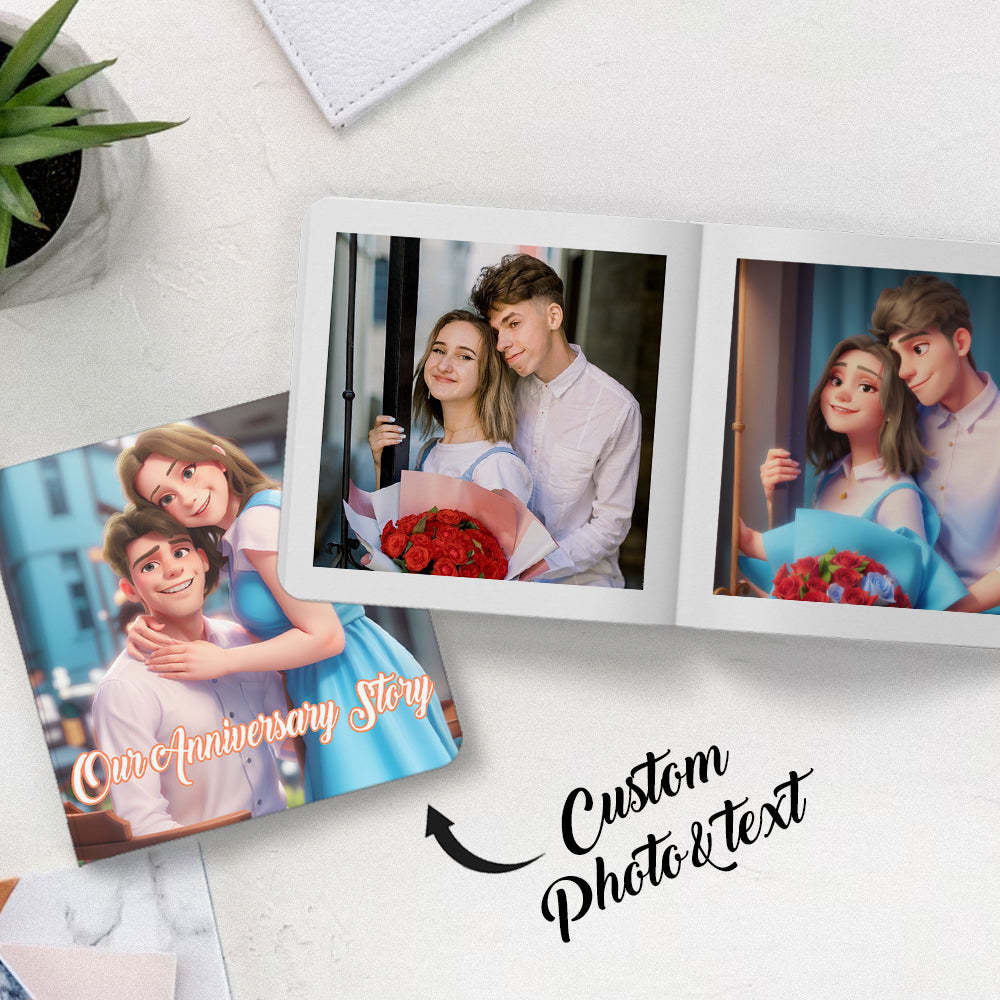 Custom Photo Book Gifts for Couple - MyFaceBoxer