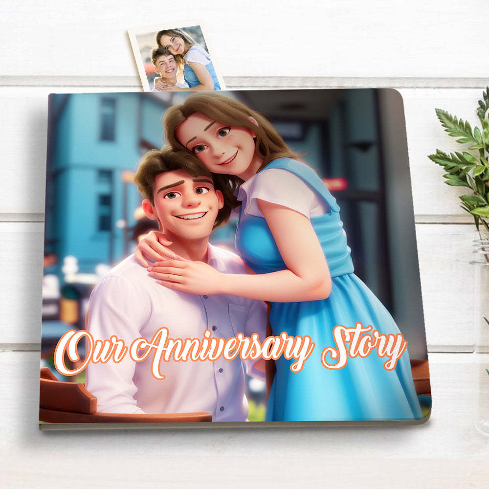 Custom Photo Book Gifts for Couple - MyFaceBoxer