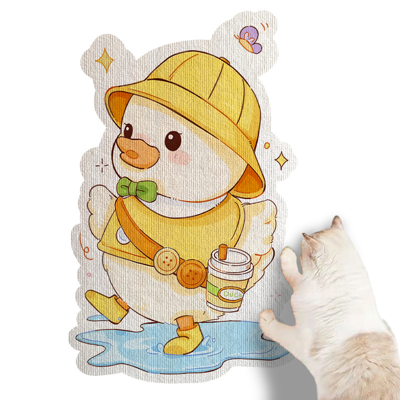 Personalized Photo Cat Scratching Board – Wall Mounted Cat Toy