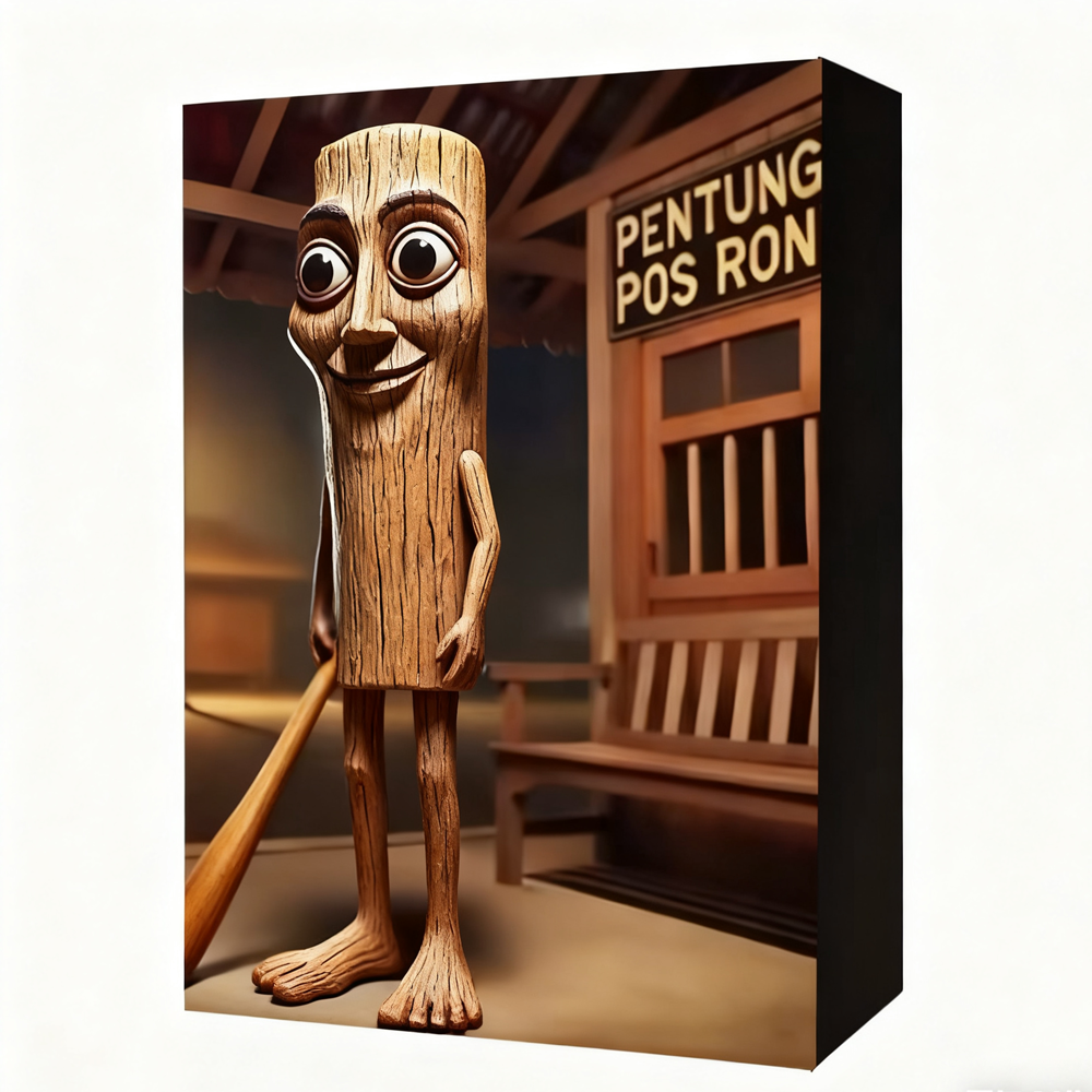 Tung Tung Tung Sahur Advent Calendar 2D Acrylic Ornaments 24 Days of Italian Brainrot Pendant Advent Calendar,Unique 24 Days of Surprises Gift Box,Fun & Creative Advent Calendar Ornament Decor Sets