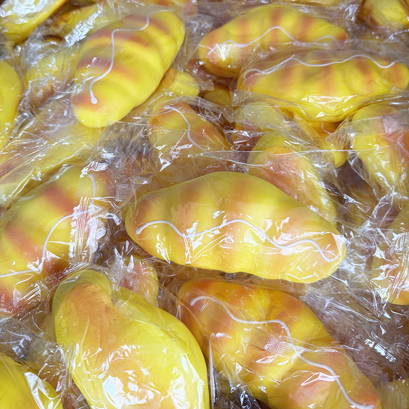 Cream-Filled Mini Croissant Squishy Slow Rebound Stress Relief Toy with Fragrance(1 PC) - MyFaceBoxer