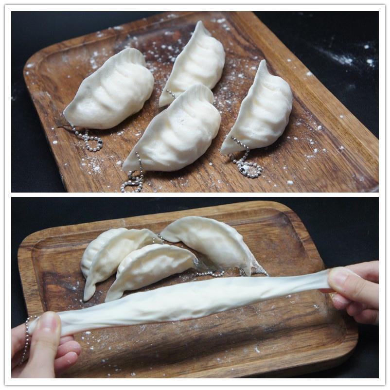 1pc Dumpling Squishy Slow Rebound Stress Relief Toy - MyFaceBoxer