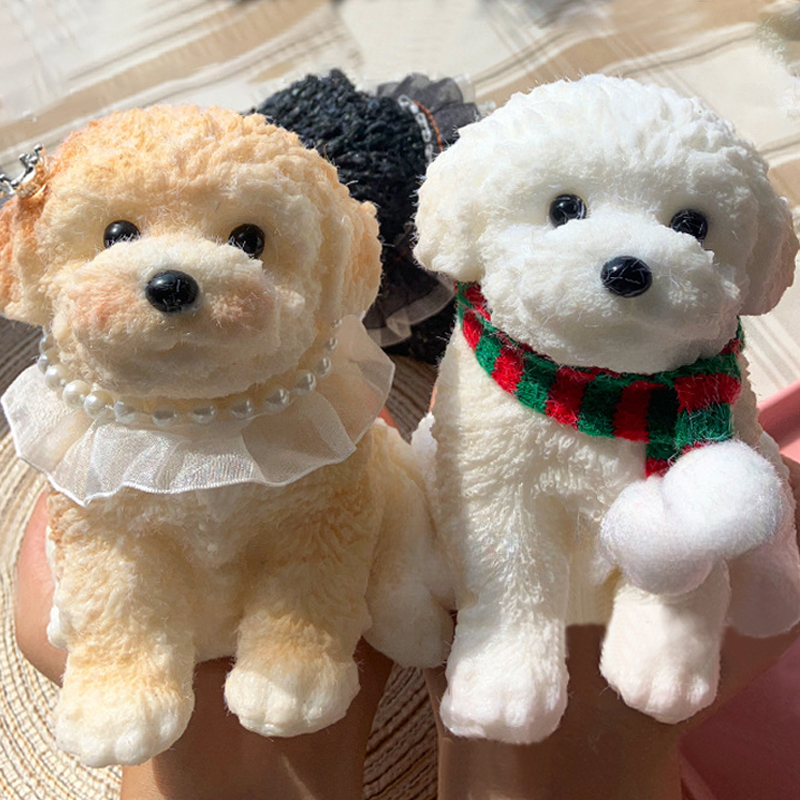 Teddy Dog ​​Squishy Slow Rebound Stress Relief Toy Cute Doll - MyFaceBoxer