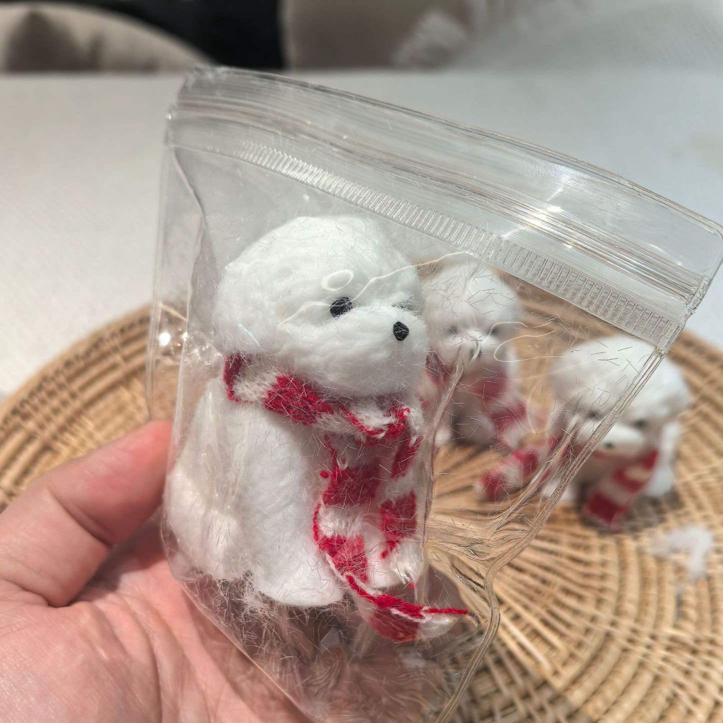 Mini Teddy Dog Squishy Stress Relief Toy Cute Doll for Pet Lover - MyFaceBoxer
