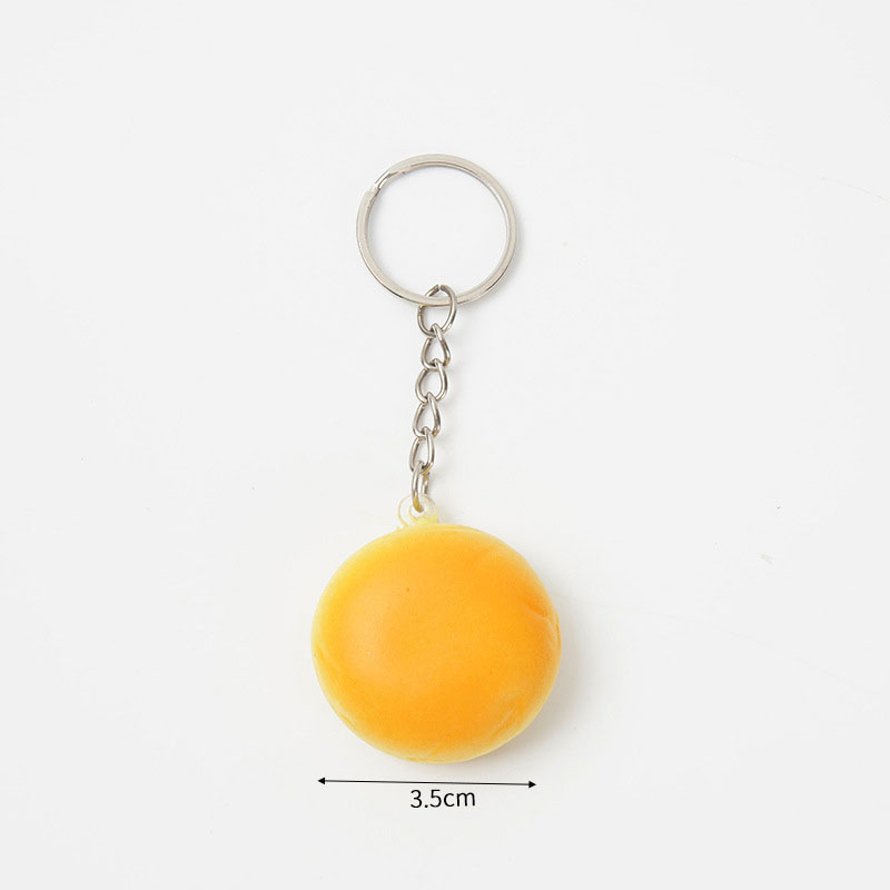 Mini Realistic Bread PU Foam Squishy Stress Relief Toy Cute Bag Charm & Keychain - MyFaceBoxer