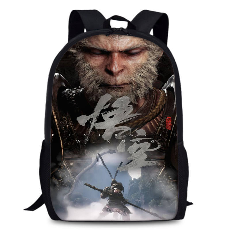 The Black Myth Wukong Backpack Monkey King Gifts for Him - MyFaceBoxer