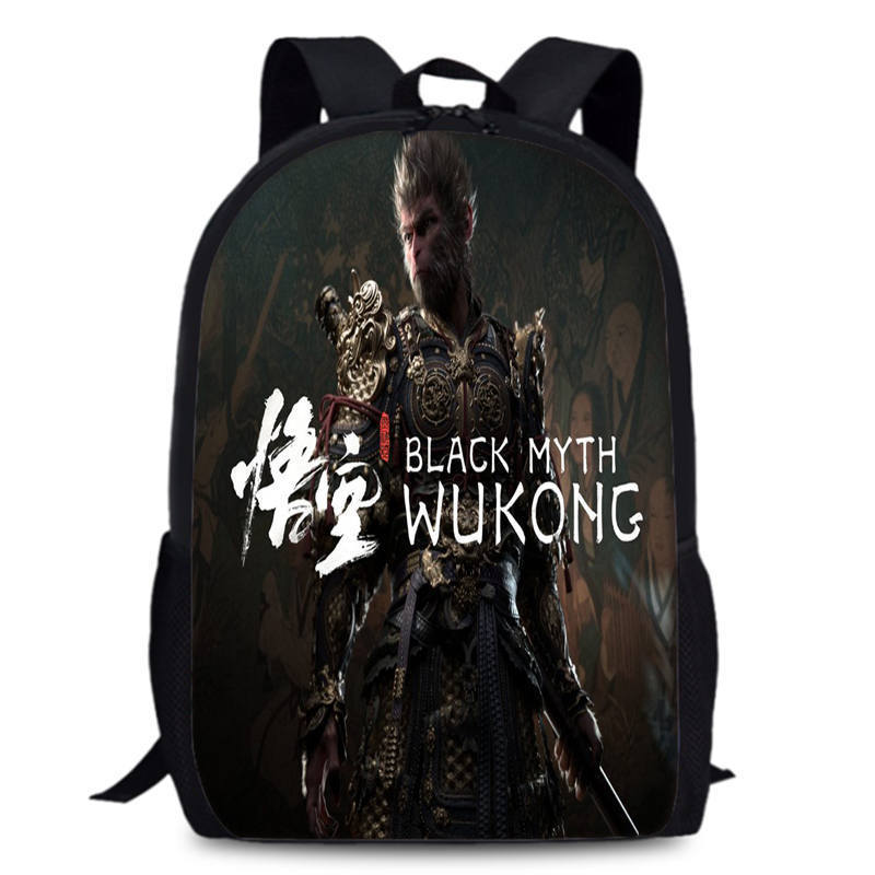 The Black Myth Wukong Backpack Monkey King Gifts for Him - MyFaceBoxer