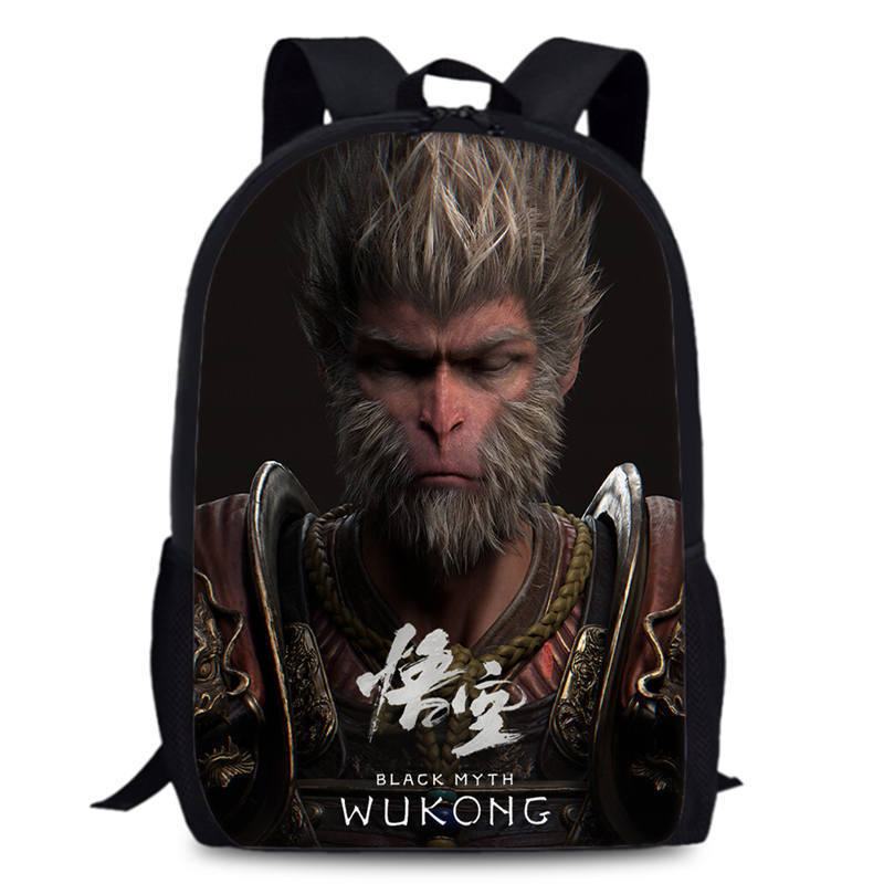The Black Myth Wukong Backpack Monkey King Gifts for Him - MyFaceBoxer