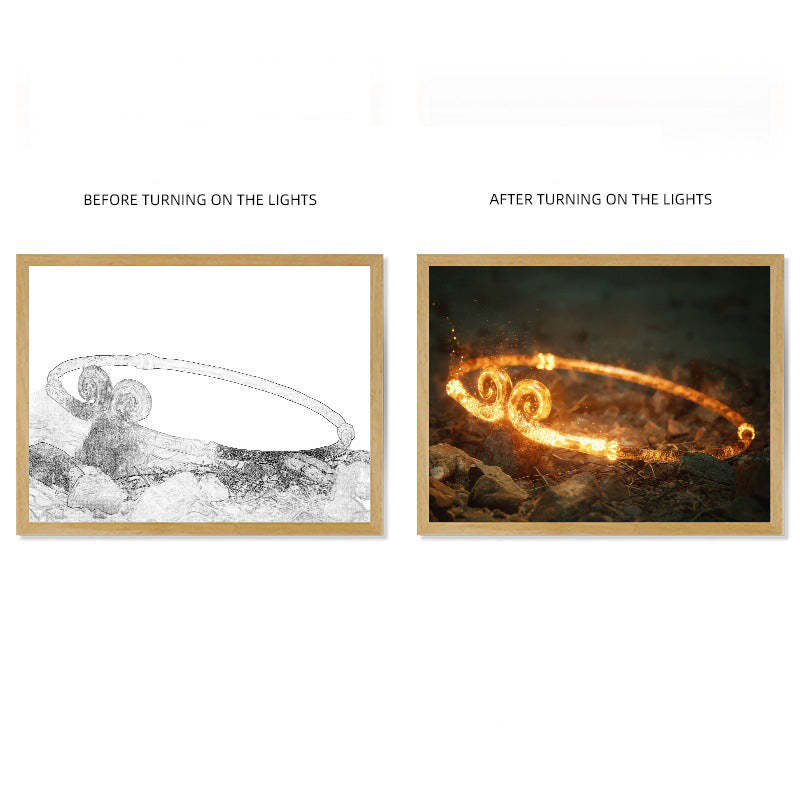 The Black Myth Wukong Art Light Lamp Gifts for Him Her - MyFaceBoxer