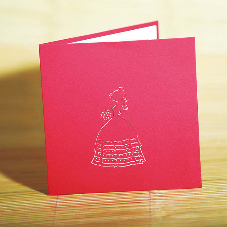 You are Beautiful Pop-Up Card Greeting Card - MyFaceBoxer