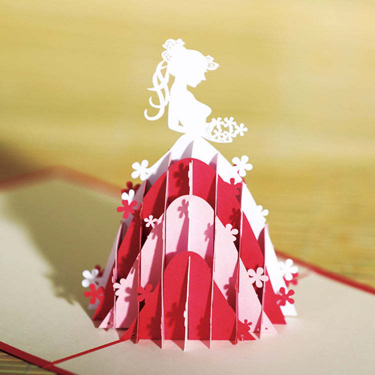 You are Beautiful Pop-Up Card Greeting Card - MyFaceBoxer
