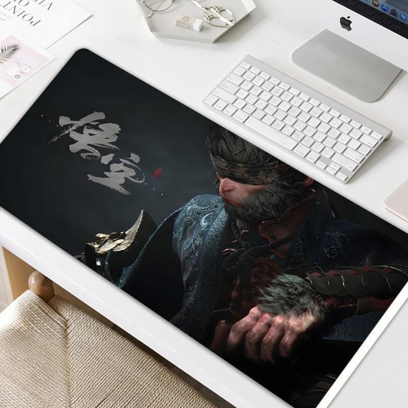Black Myth Wukong Mouse Pad Large Gaming Table Pad Office Home Computer Keyboard Pad - MyFaceBoxer