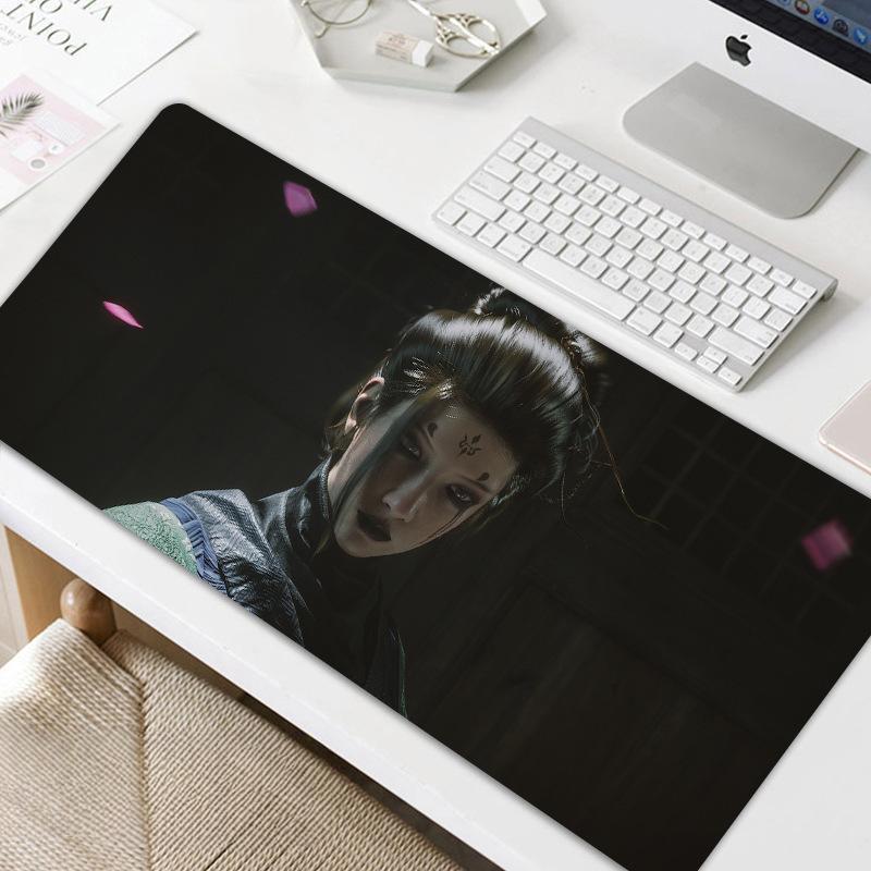 Black Myth Wukong Mouse Pad Large Gaming Table Pad Office Home Computer Keyboard Pad - MyFaceBoxer