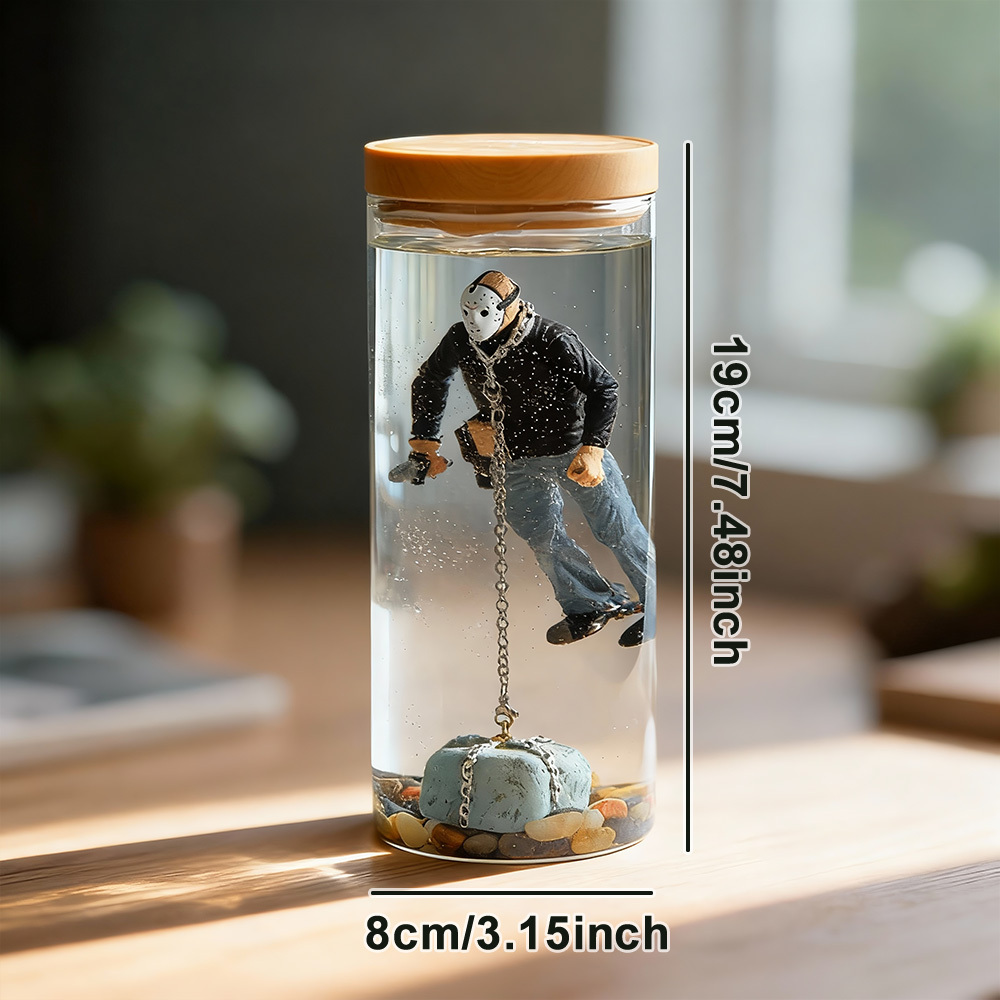 Halloween Water Column Lamp Ornaments Night Light Decoration Halloween Gift