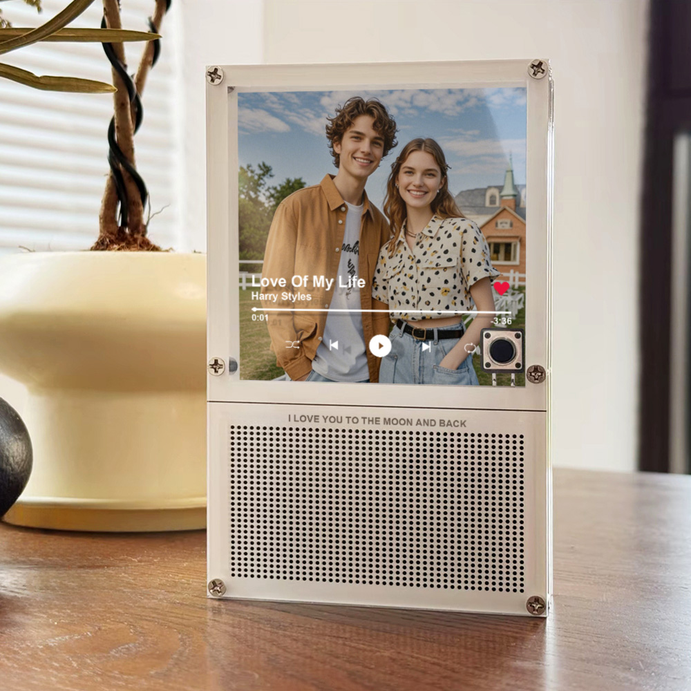 Custom Photo Magnet Personalized Music Player Fridge Magnet Home Decor