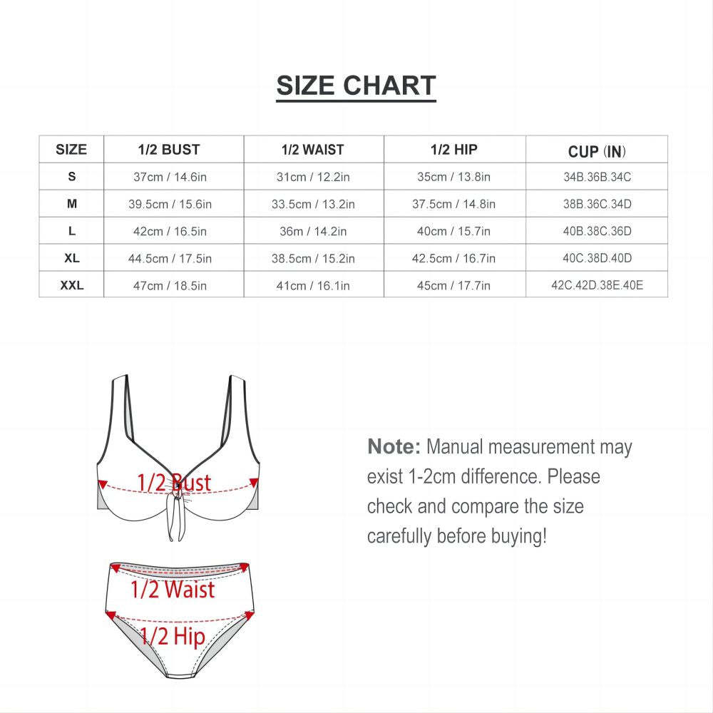 Custom Face Bikini American Flag Women's Two Piece Swimsuit - MyFaceBoxer