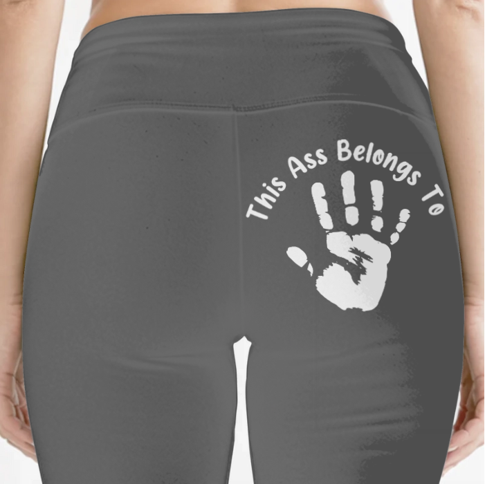 Reserved For One Lucky Hand - Personalized Custom Women Leggings - Gifts For Wife, Anniversary