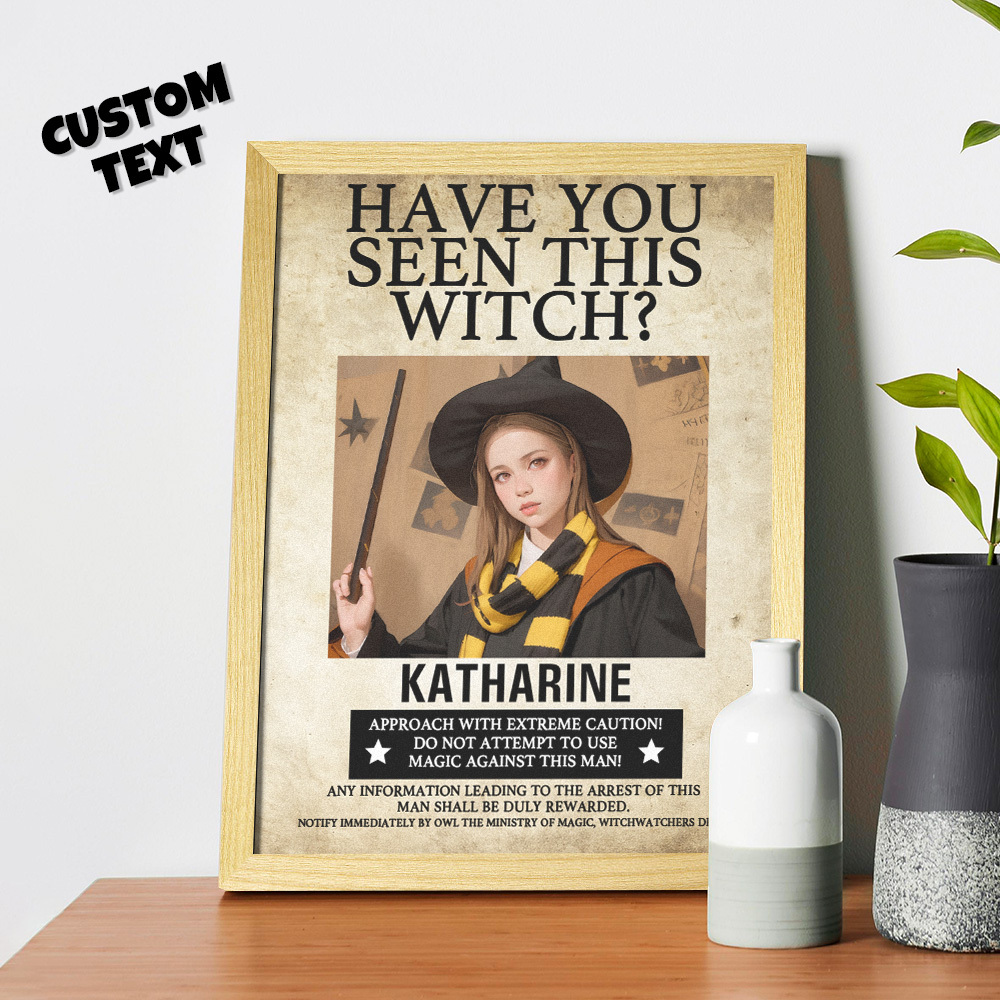 Have you seen this Wizard Personalised Photo and Name Frame