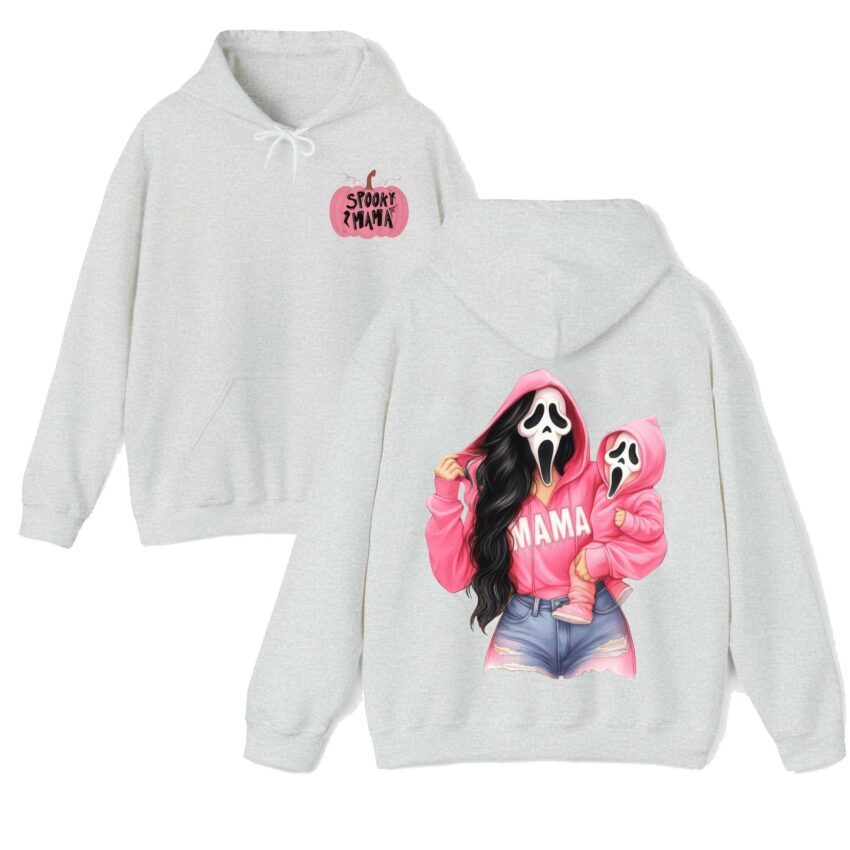 Pink Spooky MaMa Hoodie