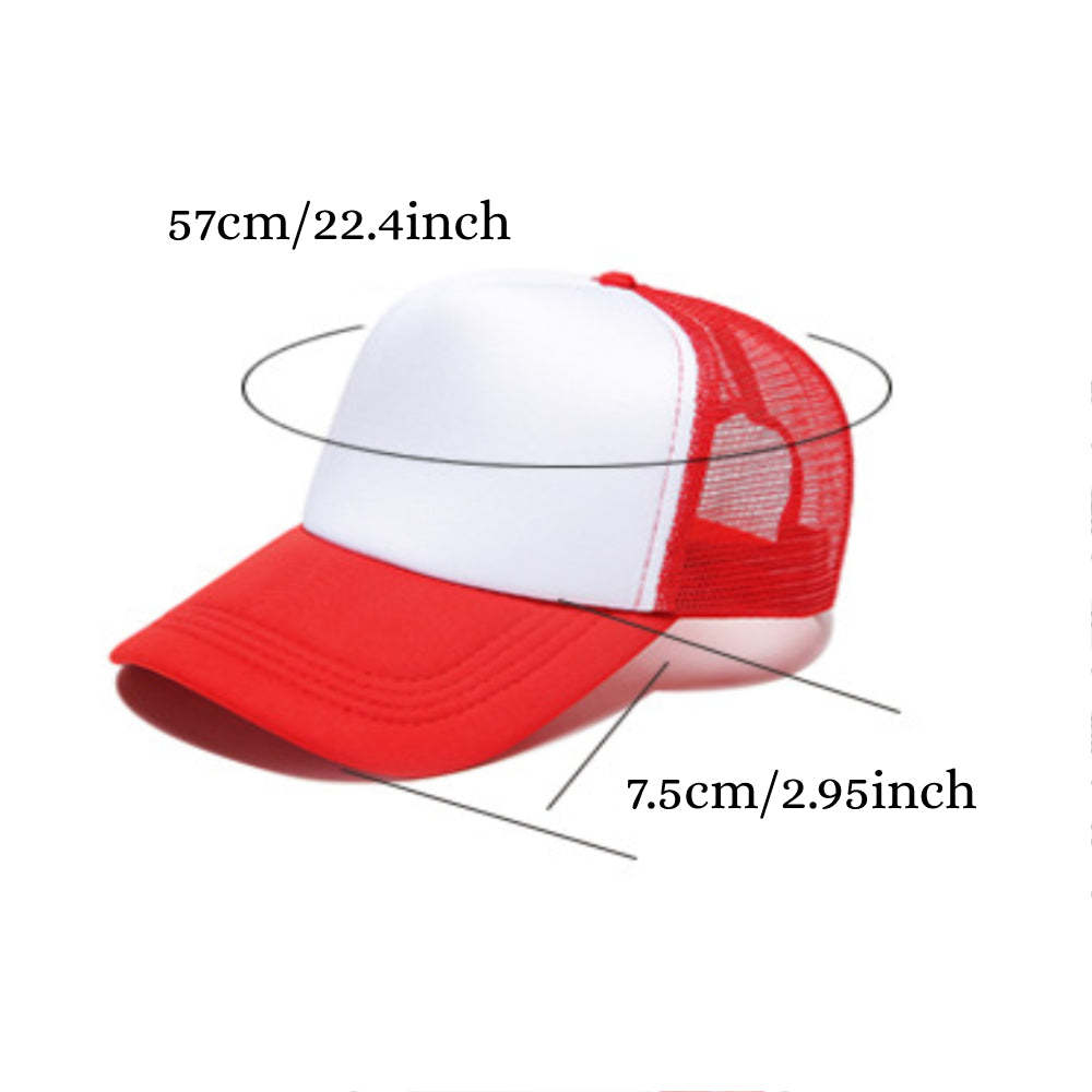 Custom Puff Print Trucker Hat Personalized Glow-in-the-dark Foam Trucker Caps for Adult - MyFaceBoxer