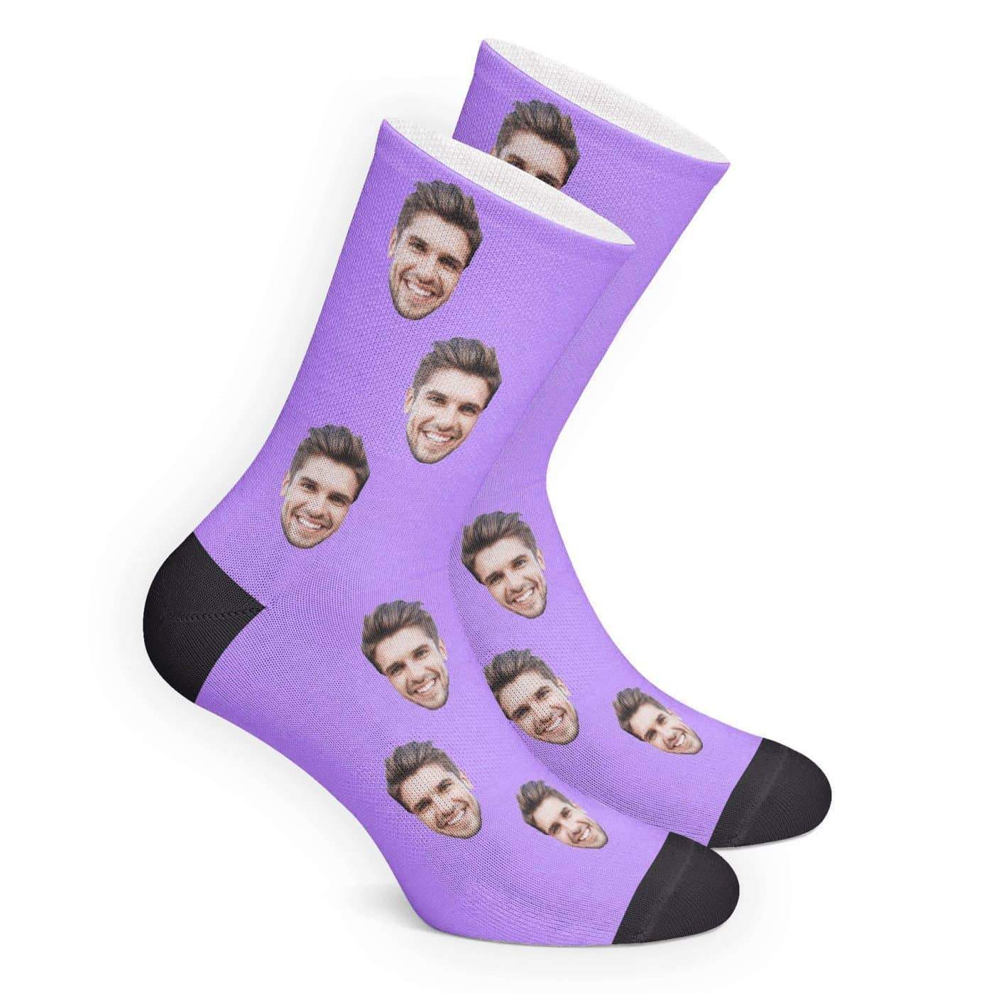 Custom Face Crew Socks Personalized LGBT Gifts - MyFaceBoxer