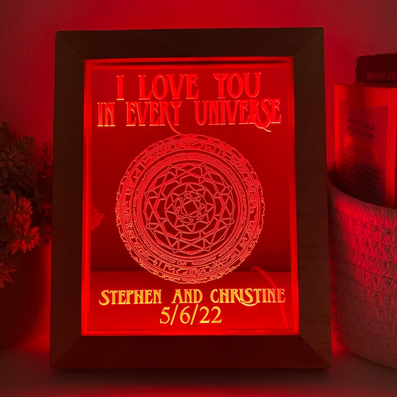 8 Bit Heart Night Light - Gamer Heart Gifts - Retro Night light - Anniversary Gift - Saved My Last Heart - Wedding Gift - 8 Bit Light