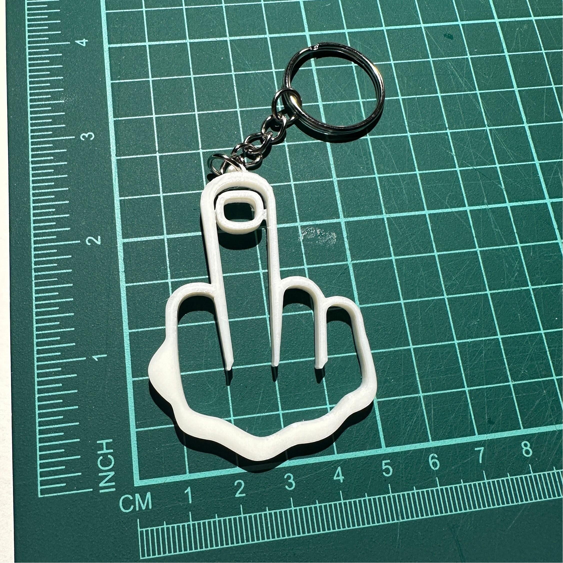 Rude Keyring Gift for Him or Her | Offensive Gift | Funny Boyfriend Gift | Sarcastic Keyring | Gift For Boyfriend | Novelty
