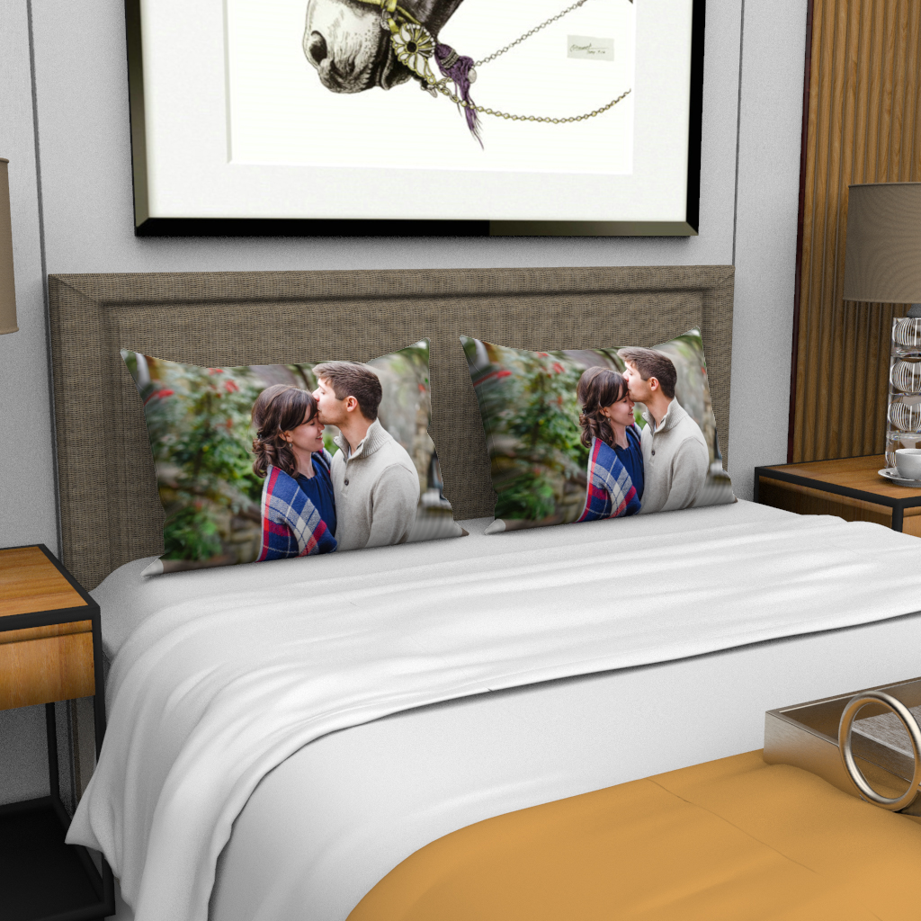Custom pillow case - Kiss - MyFaceBoxer