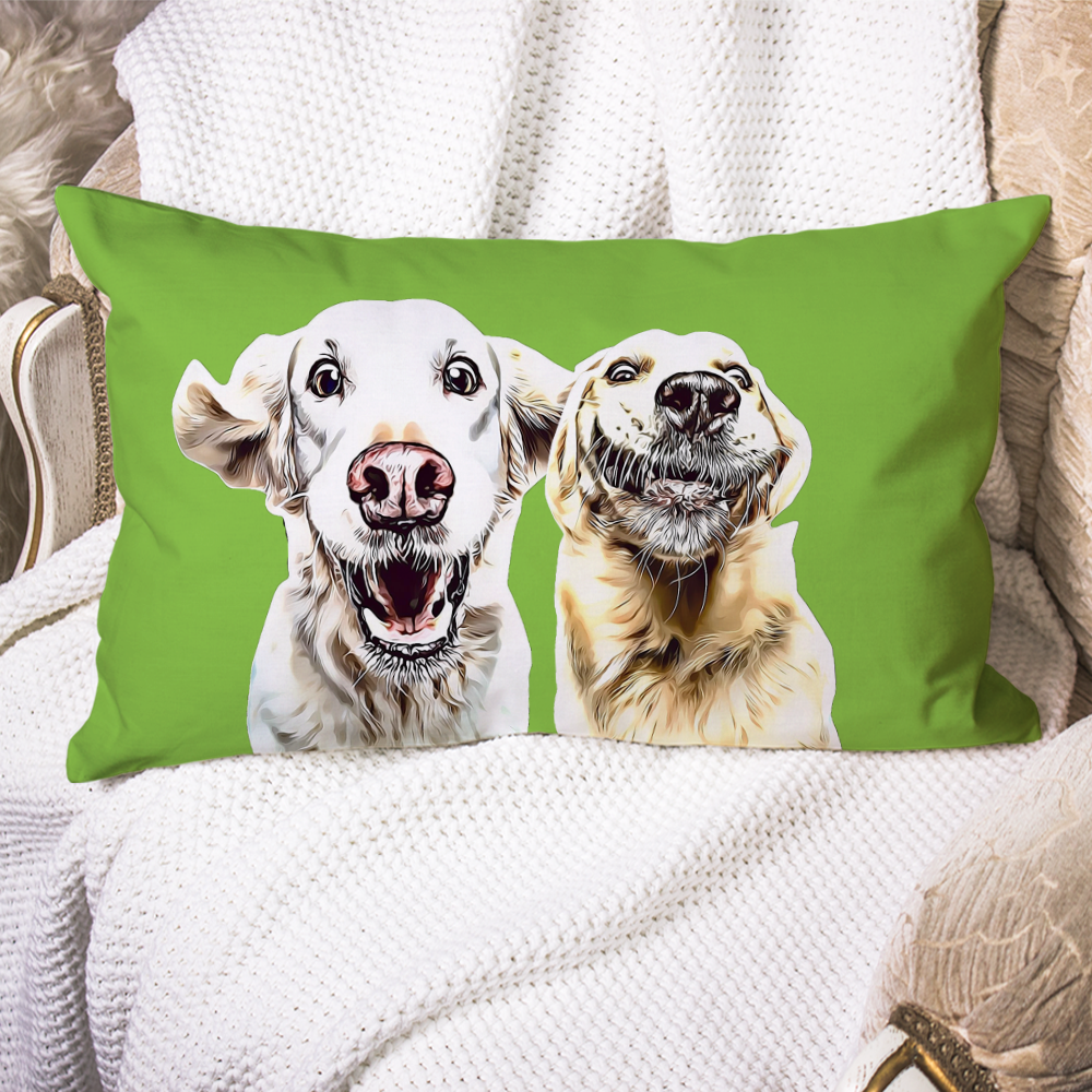 TEXT Pillow - MyFaceBoxer