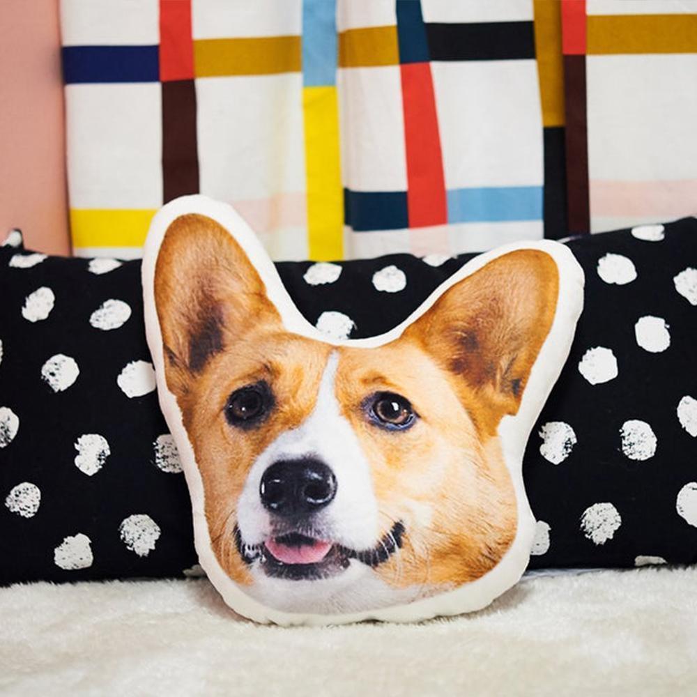 Custom Pet Photo Face Pillow 3D Portrait Pillow	 - MyFaceBoxer