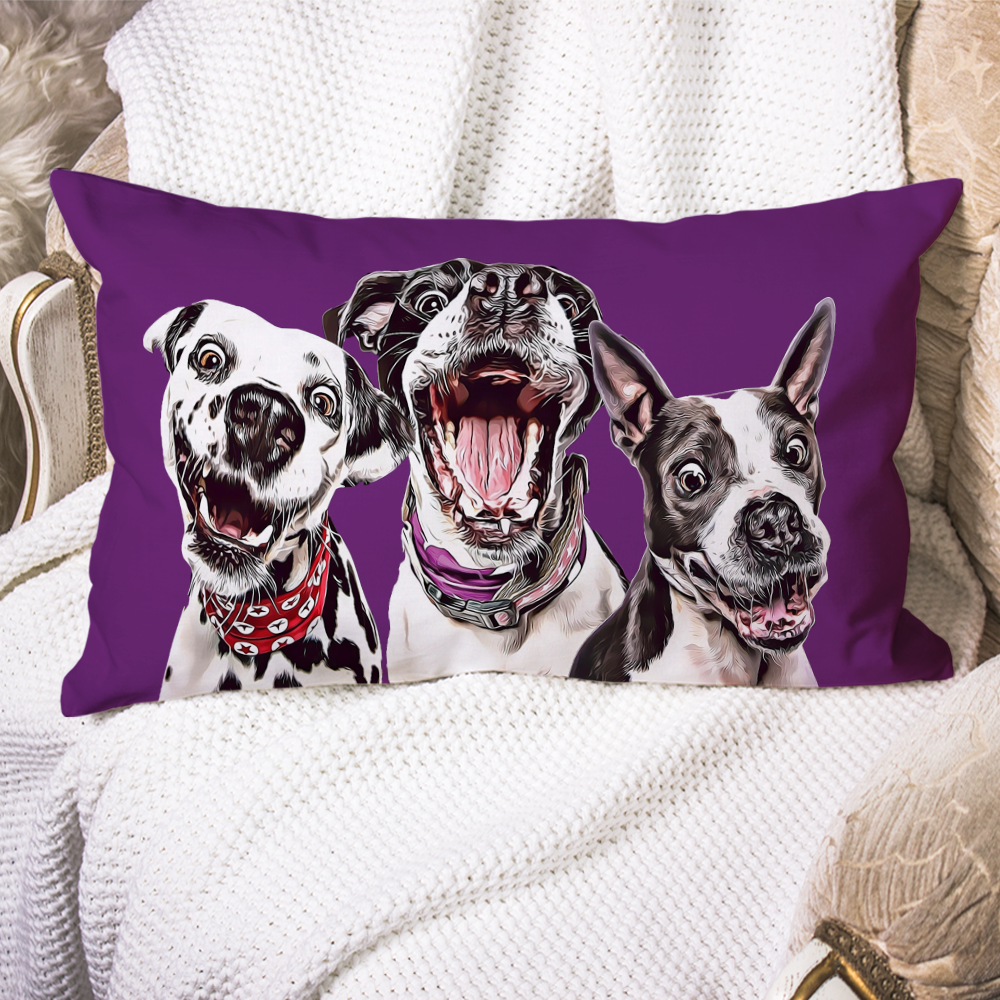 TEXT Pillow - MyFaceBoxer