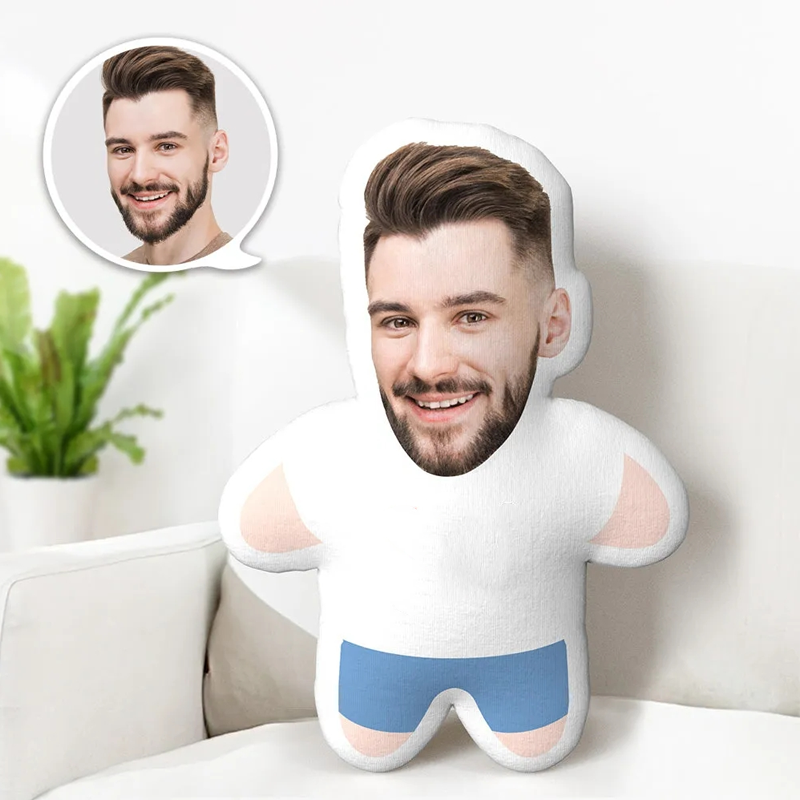 Personalized Photo Disappearing Night-Glow Doodle Pillow Plush Toy for Kids