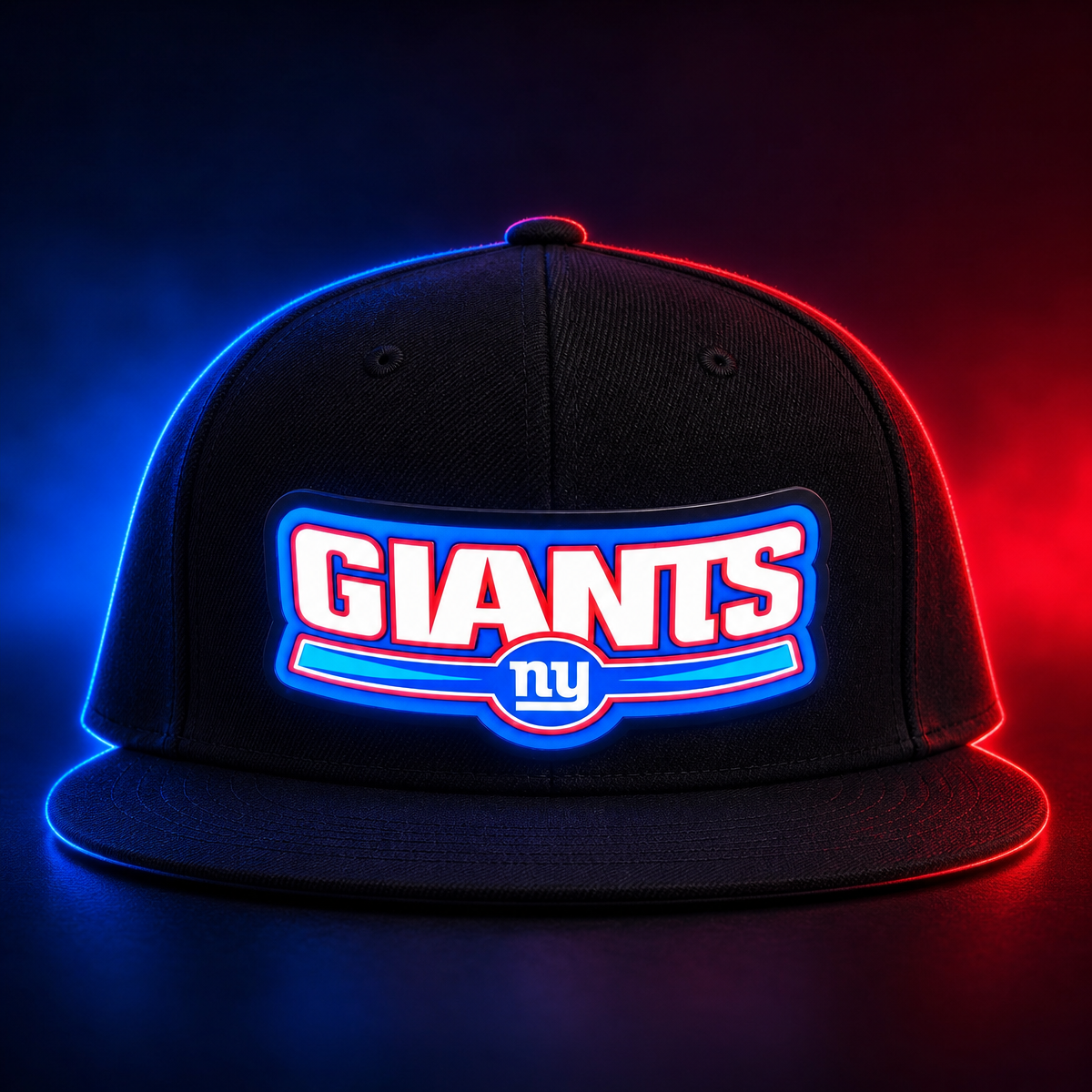 Football Fan LED Light-Up Snapback Cap