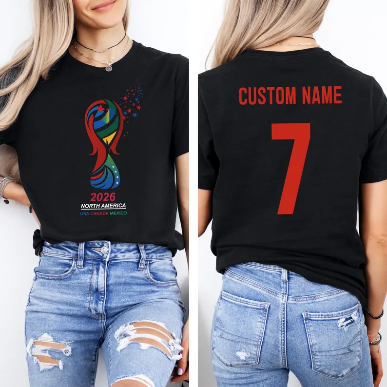 2026 World Cup USA Canada Mexico Custom T-Shirt – Political Soccer Cup Fan Unisex Tee