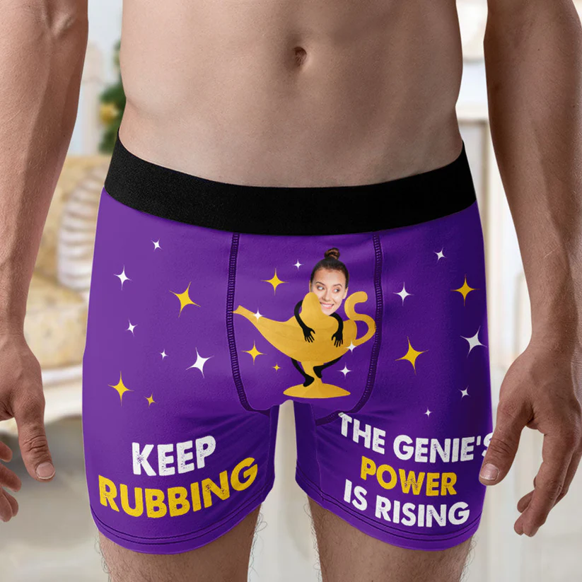 Custom Photo Novelty Gifts For Men's Boxers Briefs