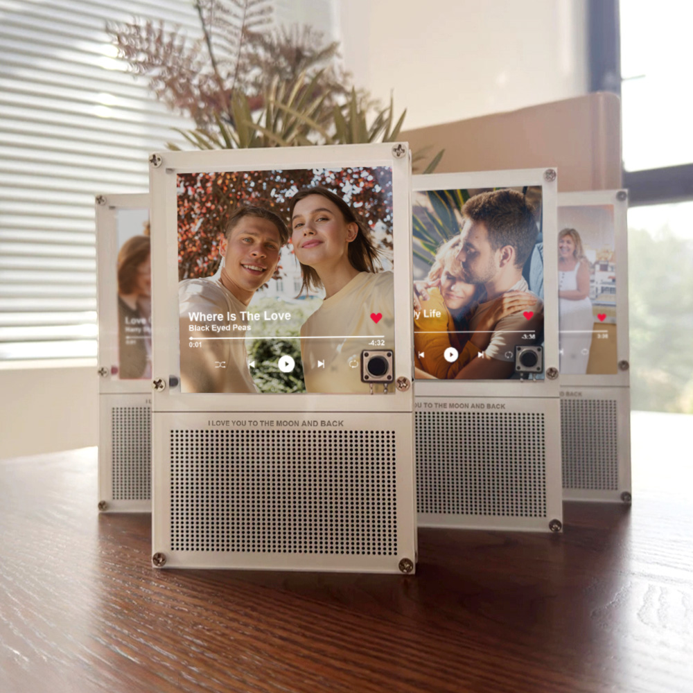 Custom Photo Magnet Personalized Music Player Fridge Magnet Home Decor