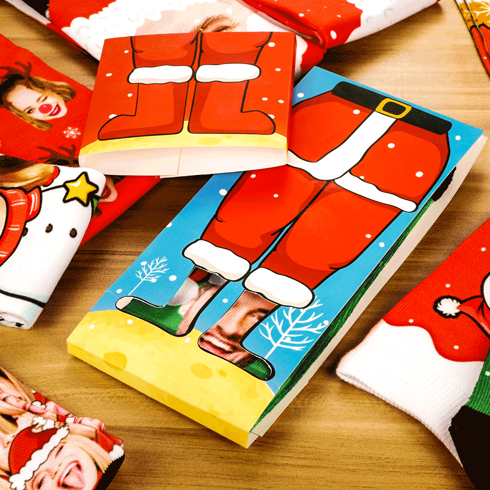 Crew Socks Packaging - MyFaceBoxer