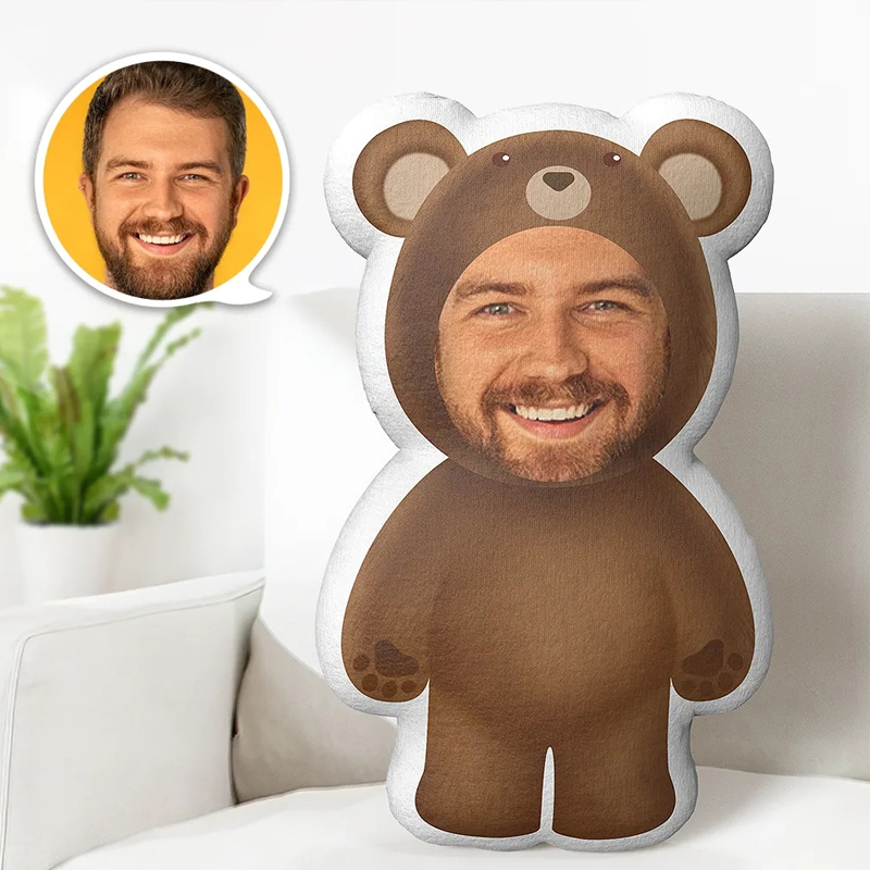 Personalized Photo Disappearing Night-Glow Doodle Pillow Plush Toy for Kids