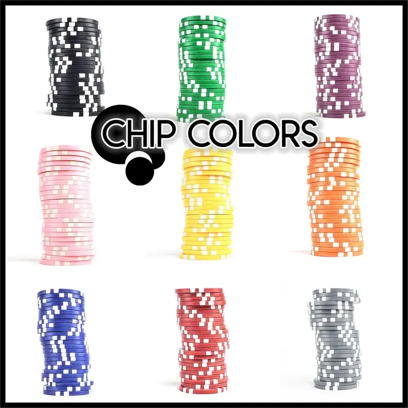 Wedding Poker Chips Vegas Gifts - Personalized Casino Chips Save the Date Party Favor | Drink Tokens