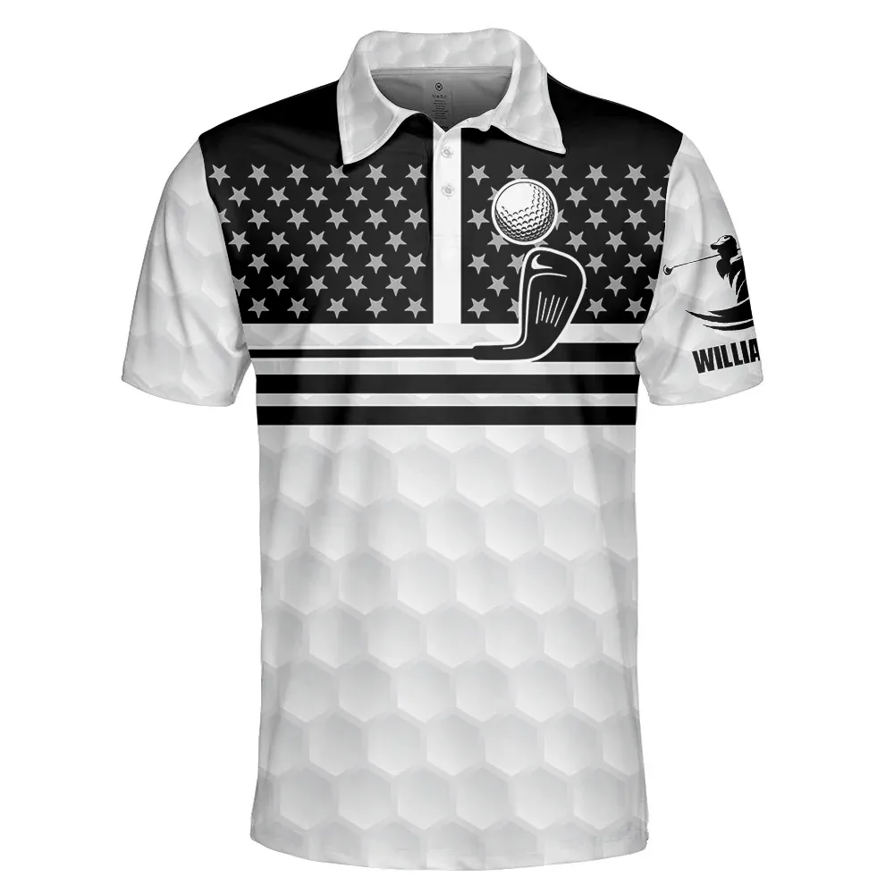 Personalized Golf Polo Shirt Gift for Dad, Father