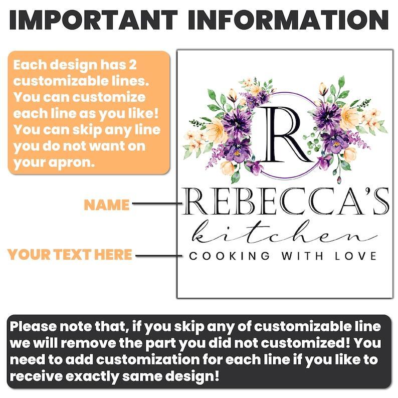 Personalized Apron for Women Gifts, Custom Family Apron Cooking Gift for Mothers Gifts - MyFaceBoxer