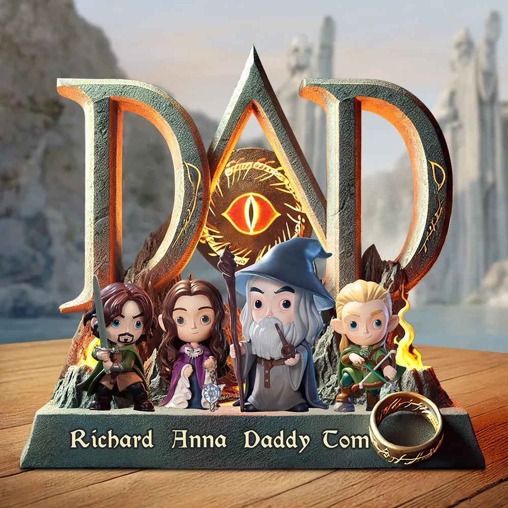 Personalized Hero Acrylic Plaque Gifts For Dad -