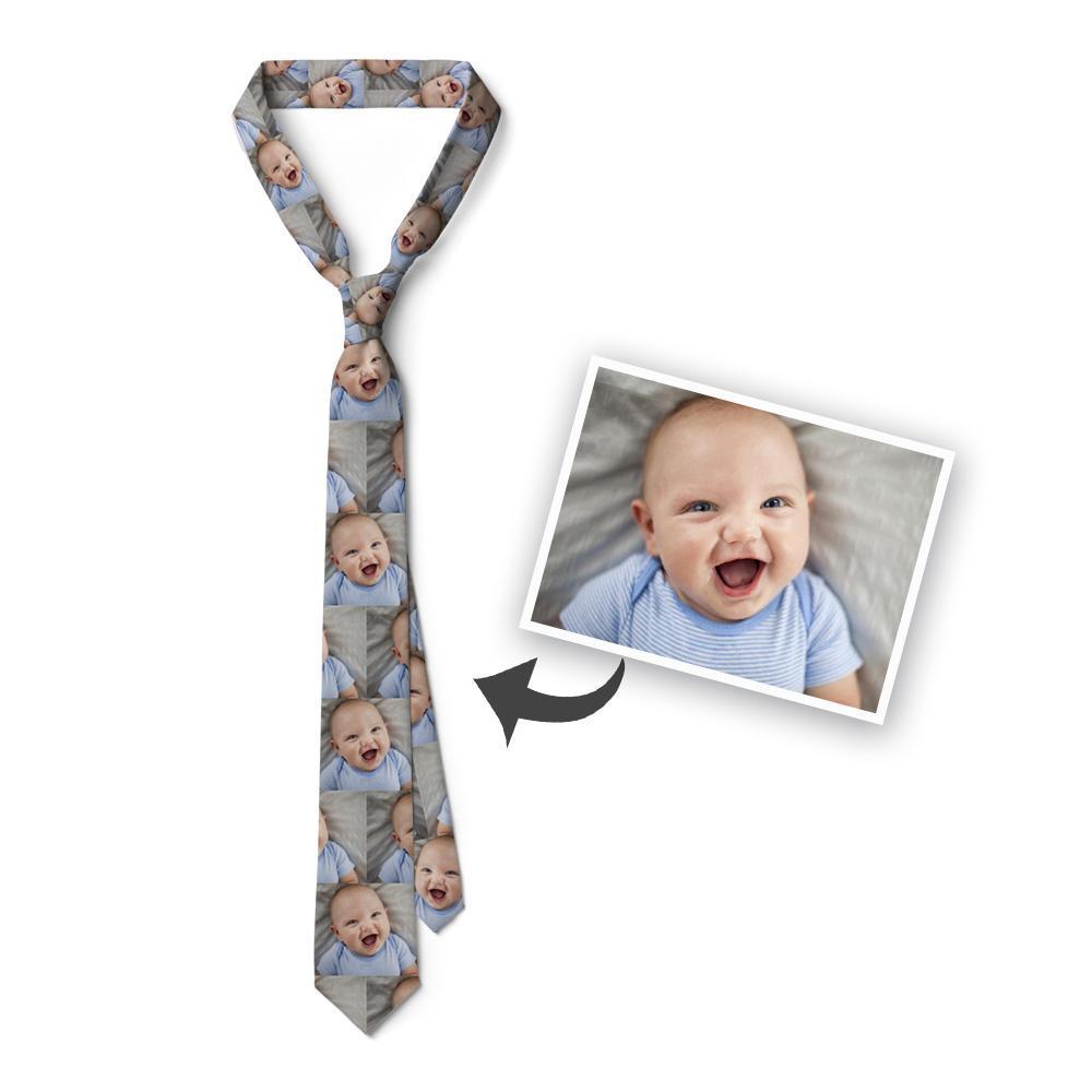 Custom Photo Face On Necktie - MyFaceBoxerAU
