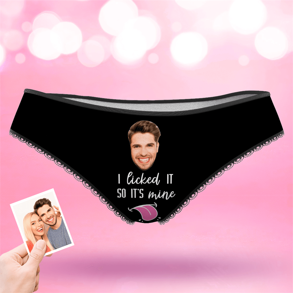 Women's Face On Panties I licked IT SO IT'S mine - MyFaceBoxerAU