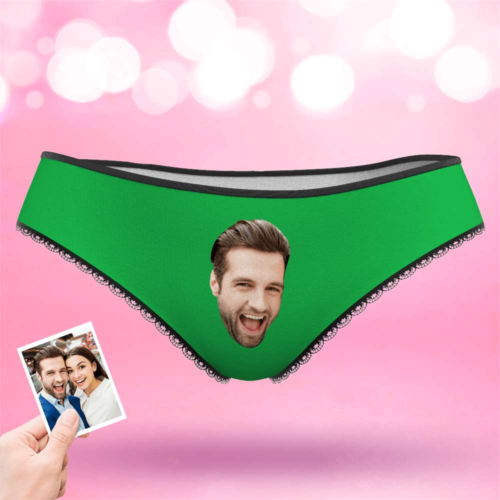 Couple Plain Women's Custom Face Colorful Panties - MyFaceBoxerAU
