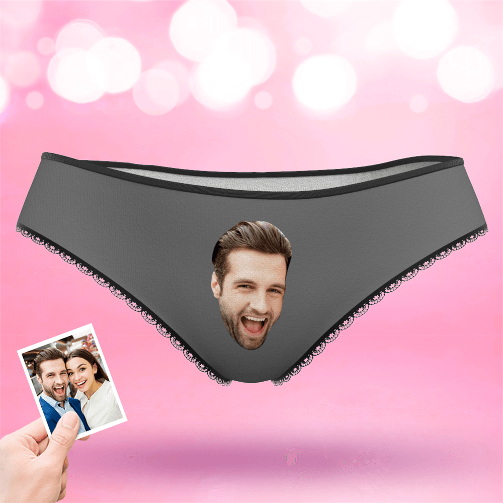 Couple Plain Women's Custom Face Colorful Panties - MyFaceBoxerAU