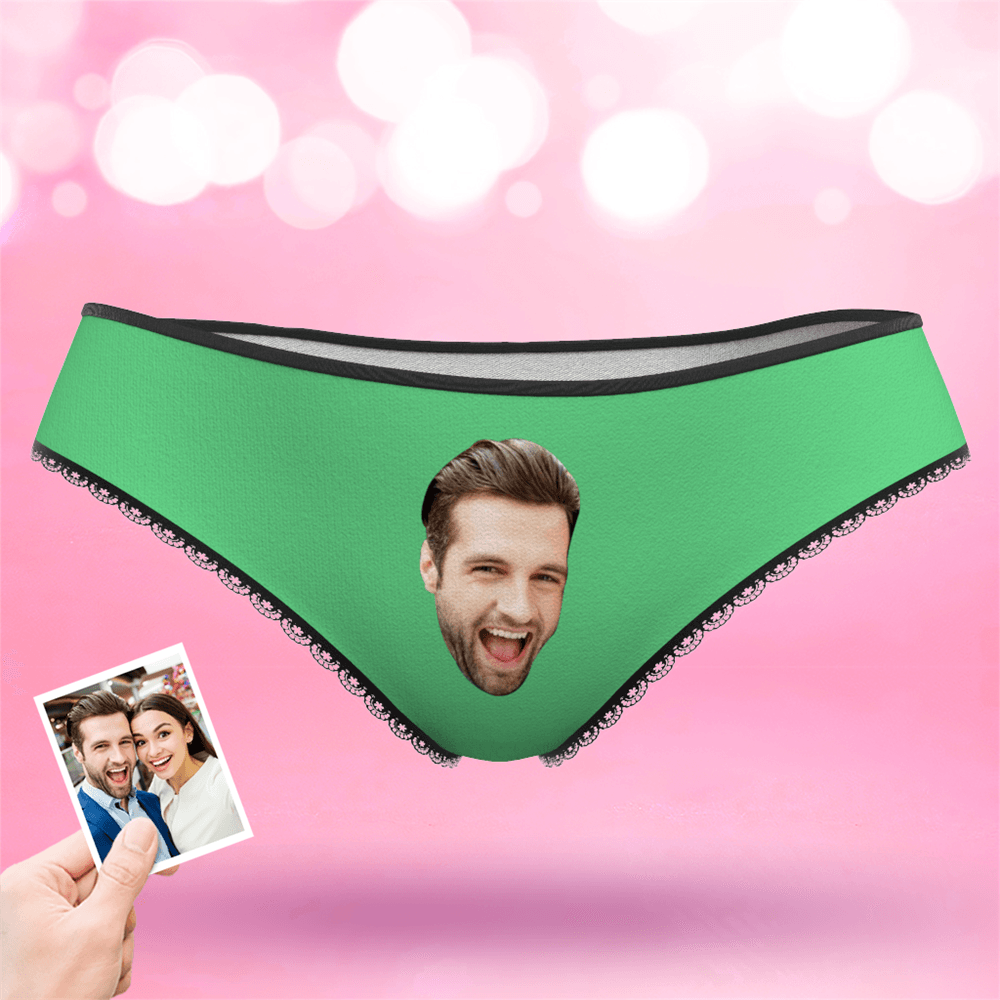 Couple Plain Women's Custom Face Colorful Panties - MyFaceBoxerAU