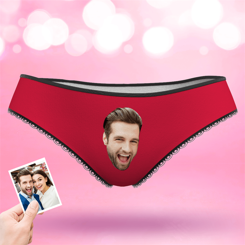 Couple Plain Women's Custom Face Colorful Panties - MyFaceBoxerAU