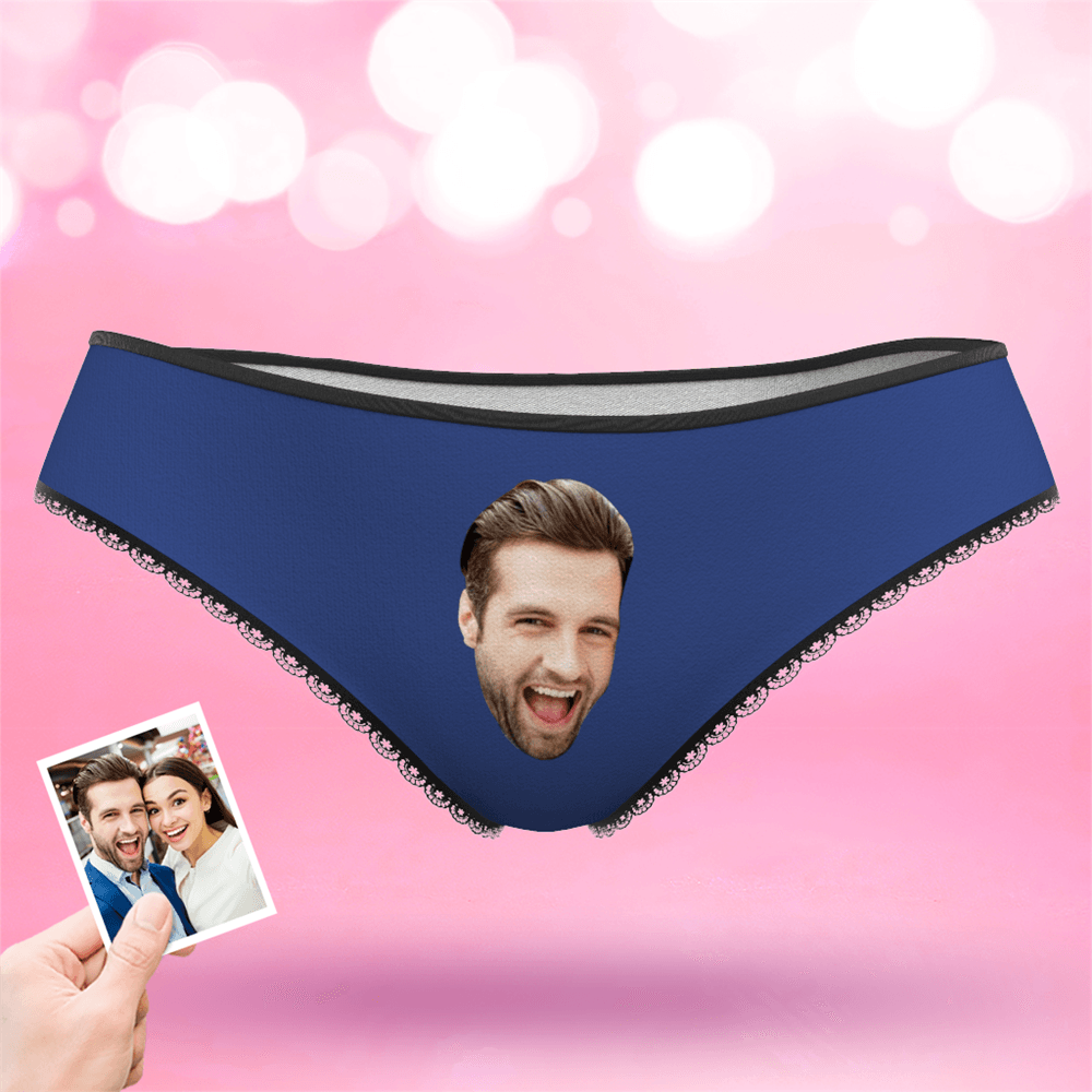 Couple Plain Women's Custom Face Colorful Panties - MyFaceBoxerAU