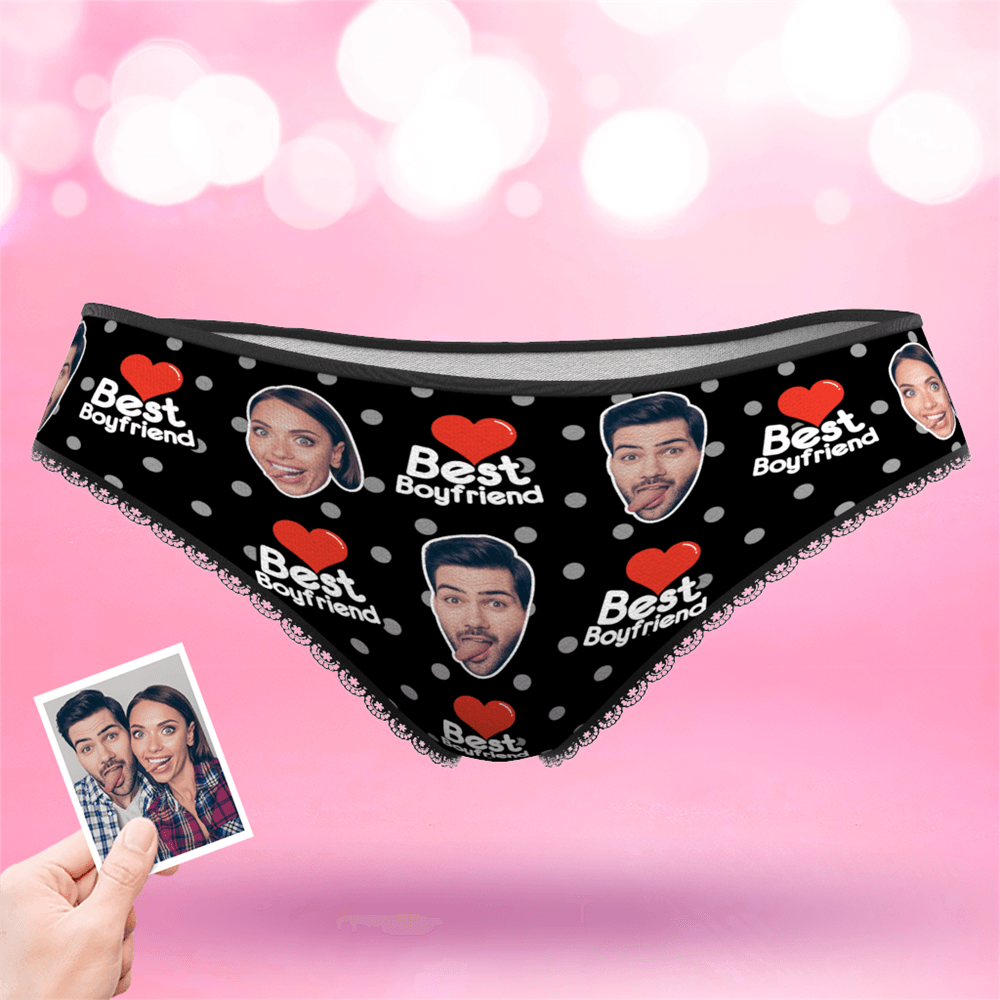 Women's Best Boyfriend Custom Face Panties - MyFaceBoxerAU